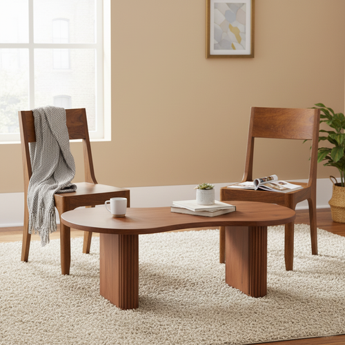 Chaise bois marron | Acacia Arad