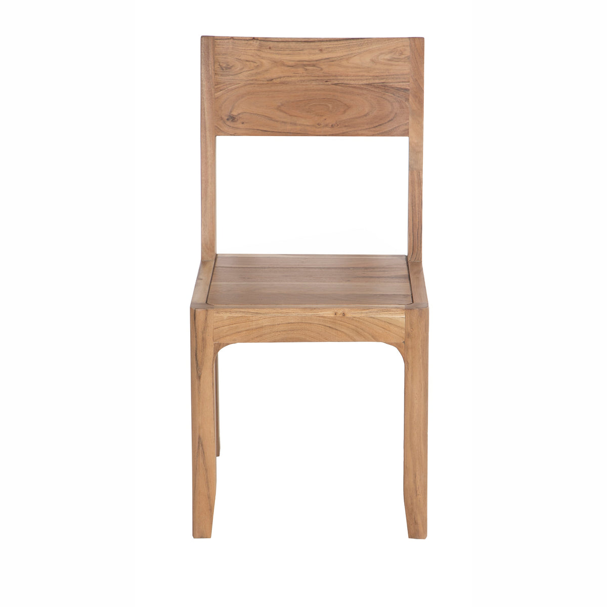Chaise bois naturelle | Acacia Arad