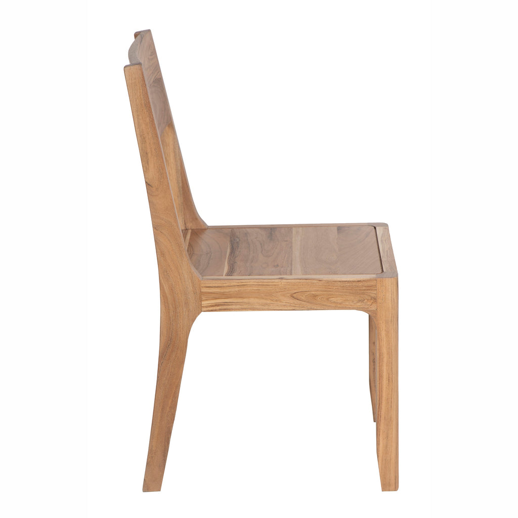 Chaise bois naturelle | Acacia Arad